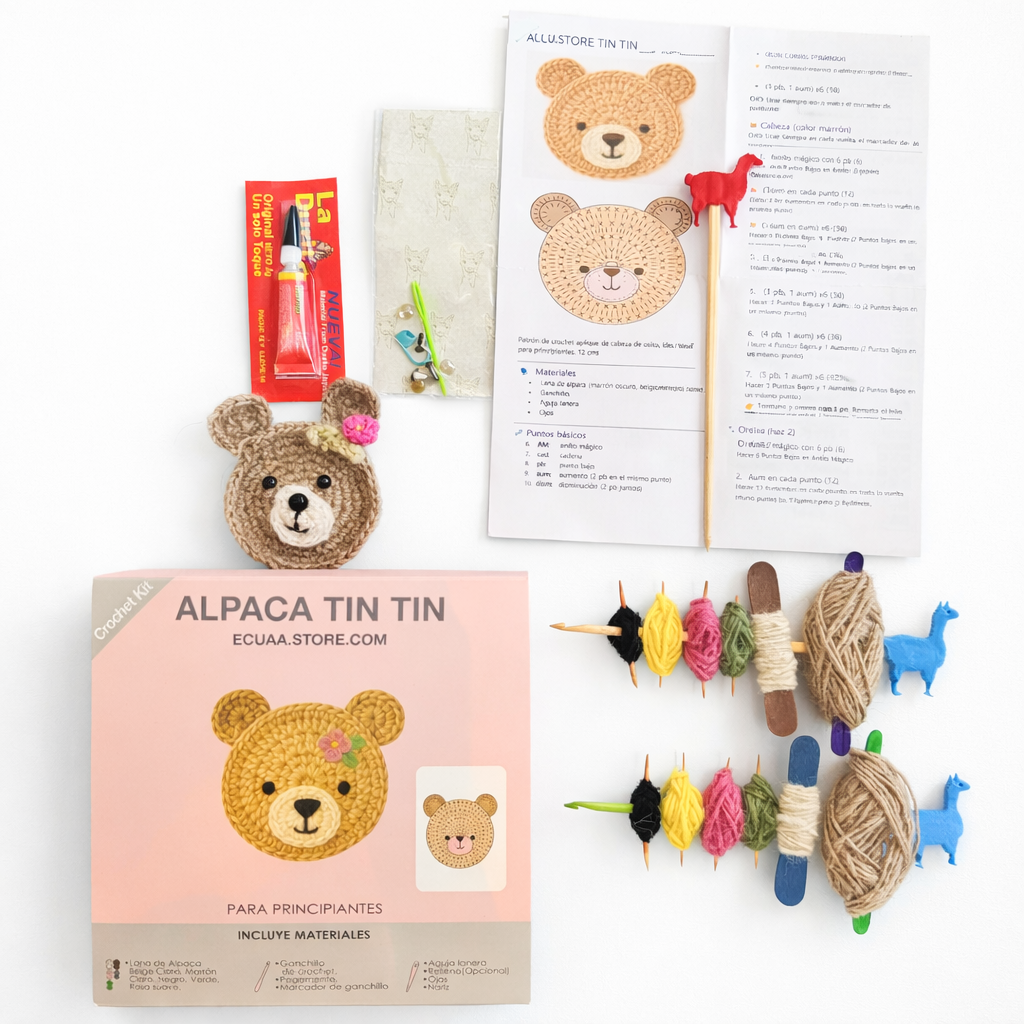 Alpaca Tin Tin – Bear Kit