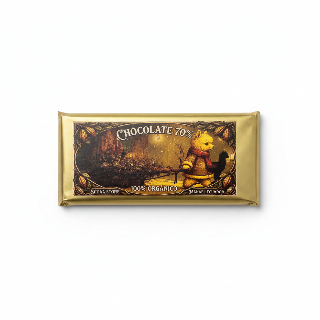 Docena / Box of 12 — 70% Organic Dark Chocolate