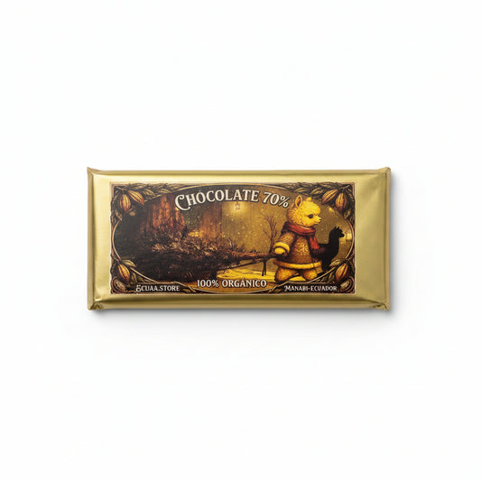 Docena / Box of 12 — 70% Organic Dark Chocolate